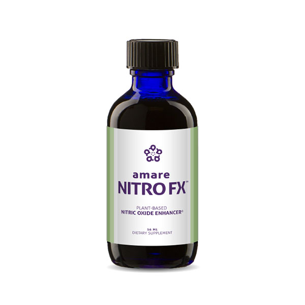 Amare Nitro FX (formerly Kyani Nitro FX) 56ml bottle of natural nitric oxide enhancer.