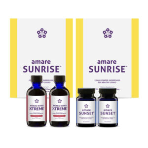 Amare Triangle of Health 2-Pack with Nitro Xtreme (formerly Kyani Triangle of Health) products photo showing 2x Sunrise, 2x Sunset & 2x Nitro Xtreme.